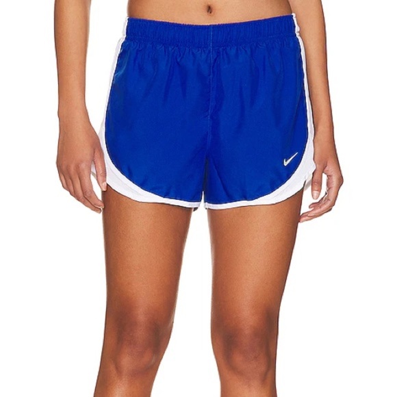 NWT Nike Tempo Game Royal & White Running Shorts - Picture 1 of 6